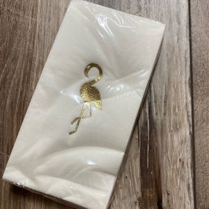 Gold Flamingo Napkins